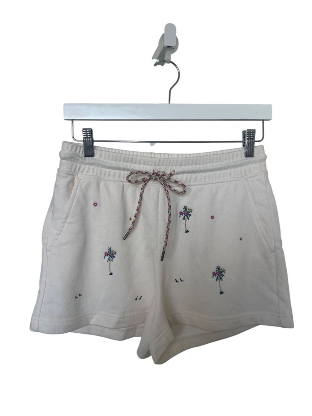 Lou & Grey Paradise Palm Cozy Cotton Terry Shorts